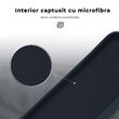 Husa iPhone 11 Pro Max Lemontti Liquid Silicon Dark Blue
