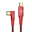 Cablu Type-C la Type-C Mcdodo Fast Charge Red (PD, 1.2m, 100W)