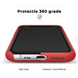 Husa iPhone 11 Pro Lemontti Liquid Silicon Red