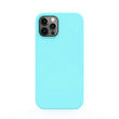 Husa iPhone 12 / 12 Pro Lemontti Liquid Silicon Tiffany Blue