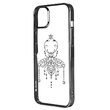 Husa cu Cristale Swarovski iPhone 14 Pro Devia Summer Series Protective Black