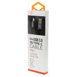 Cablu Type-C Mcdodo Fast Grey (1m, 2.4A max, USB 3.0, golden plated)