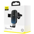 Suport Baseus Auto Glaze Gravity Black (cu prindere la ventilatie)