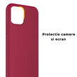 Husa iPhone 11 Pro Max Lemontti Liquid Silicon Lush Pink