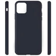 Husa iPhone 11 Pro Max Lemontti Liquid Silicon Dark Blue