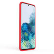 Husa Samsung Galaxy S20 Lemontti Liquid Silicon Red