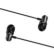Borofone Casti In-Ear BM29 Gratified cu microfon, Jack 3.5mm, Negru