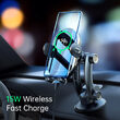 Suport Mcdodo Auto Space Series cu Wireless Charger 15W Black