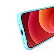 Husa iPhone 12 / 12 Pro Lemontti Liquid Silicon Tiffany Blue