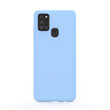 Husa Samsung Galaxy A21s Lemontti Silicon Soft Slim Light Blue