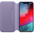 Apple Husa Original Leather Folio iPhone XS Max Lilac