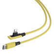 Cablu Lightning la Type-C Baseus Colourful Elbow Yellow