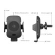 Tellur Incarcator Auto Wireless cu suport auto, senzor IR WCCM2, Negru