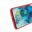 Husa Samsung Galaxy S20 Lemontti Liquid Silicon Red