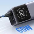 Ugreen Acumulator extern 12000mAh, 100W, Fast Charging,Type-C, USB, Digital Display Gri