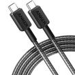 Anker Cablu 322 Type-C la Type-C 60W, 1.8 m Negru