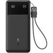 Anker Acumulator extern 20.000 mAh PowerCore 30W, QC+PD, 1 x USB-A, 2 x USB-C, cablu USB-C incorporat, Negru