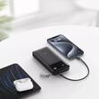 Anker Acumulator extern 20.000 mAh PowerCore 30W, QC+PD, 1 x USB-A, 2 x USB-C, cablu USB-C incorporat, Negru