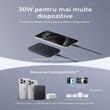 Anker Acumulator extern Magnetic wireless 10.000 mAh, MagGo, Ultra-Slim, Qi2 15W, 1 x USB-C, Negru