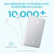 Anker Acumulator extern Zolo 10.000 mAh, 22.5W, cu cablu USB-C inclus, Negru
