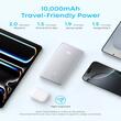 Anker Acumulator extern Zolo 10.000 mAh, 22.5W, cu cablu USB-C inclus, Negru