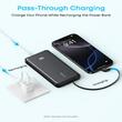 Anker Acumulator extern Zolo 20.000 mAh, 22.5W, cu cablu USB-C inclus, Alb