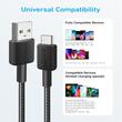 Anker Cablu 322 USB-A la Type-C 18W, 0.9m, Negru