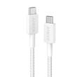 Anker Cablu 322 Type-C la Type-C Fast Charge 60W, 1.8m, Alb