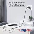 Anker Cablu Fast Charge Type-C la Type-C 240W, 1.8m, Negru