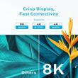 Anker Cablu HDMI la HDMI 8K, 60Hz Ultra HD 4K 120Hz Ultra High-Speed PS5 XBOX Samsung 1.8m, Negru
