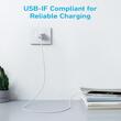 Anker Cablu USB-A la Type-C 0.9 m, rata transfer 480 Mbps, Alb