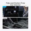 Anker Incarcator Auto Nano 75W, port USB-C 30W, cablu USB-C retractabil, Negru
