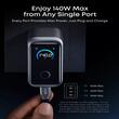 Anker Incarcator Retea Fast Charge, 160W, Prime, 3x USB-C, Smart Display, Gri