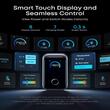 Anker Incarcator Retea Fast Charge, 160W, Prime, 3x USB-C, Smart Display, Gri