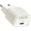 Anker Incarcator Retea Nano 4 Fast Charging, 30W, PowerIQ 3.0, 1 x USB-C, Alb