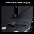 Anker Incarcator Retea pentru baterii externe ,100W, 4 porturi, GaN, Prime Negru