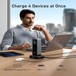 Anker Incarcator Retea pentru baterii externe ,100W, 4 porturi, GaN, Prime Negru