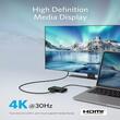 Anker Multihub 321 PowerExpand 3-in-1 100W Power Delivery, USB-C, 4K HDMI, USB 3.0, Gri