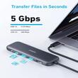 Anker Multihub 332 5-in-1 85W PD Ultra-Slim USB-C, 4K HDMI, Negru