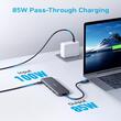 Anker Multihub 332 5-in-1 85W PD Ultra-Slim USB-C, 4K HDMI, Negru
