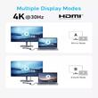 Anker Multihub 5 in 1 PD 90W, 2 x USB-A - 1 x USB-A 3.0 - 1 x USB-C - 1 x HDMI, 4K@30Hz, Gri