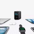 Anker Set Incarcator Retea Zolo Fast Charge 140W, Digital Display, 3x USB-C, 1x USB-A, PD 3.1, cablu USB-C inclus, Negru
