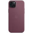 Apple Husa Originala FineWoven iPhone 15 Plus, MagSafe, Mulberry, resigilat