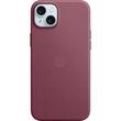 Apple Husa Originala FineWoven iPhone 15 Plus, MagSafe, Mulberry