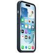 Apple Husa Originala FineWoven iPhone 15 Plus, MagSafe, Pacific Blue