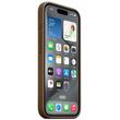 Apple Husa Originala FineWoven iPhone 15 Pro, MagSafe, Taupe