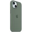 Apple Husa Originala Silicon iPhone 15 Plus, MagSafe, Cypress
