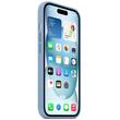 Apple Husa Originala Silicon iPhone 15 Plus, MagSafe, Winter Blue