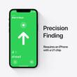 Apple Tracker Original AirTag 1 Pack, Alb,resigilat