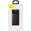 Baseus Acumulator extern Bipow Digital Display 30000mAh ,15W, cablu Micro USB 0.25m, Overseas Edition, Negru